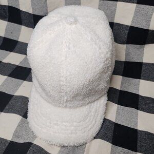 Ivory Sherpa Adjustable Ball Cap